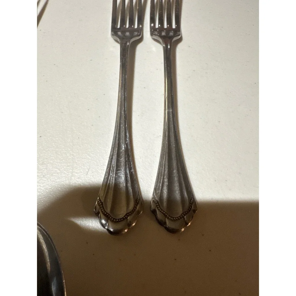 Oneida Community Morning Star Stainless Flatware 13 Piece Set Knives Forks Spoon